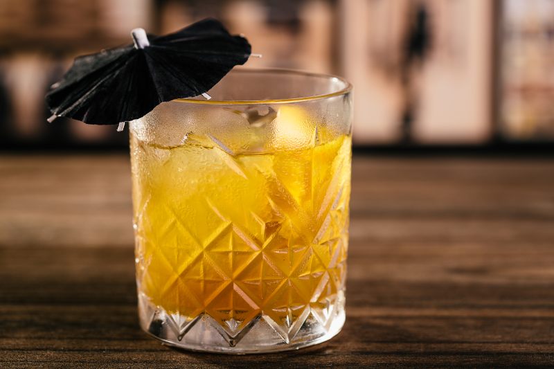 Eat and drink in proper KINGSMAN style. National News Alamo